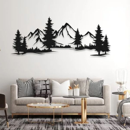 Mountain and Forest Wall Decor: Nature-Inspired Art